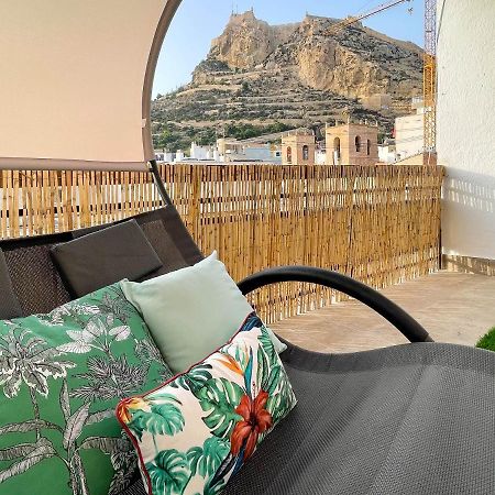 La Terraza. Vistas Al Castillo A 1 Min. De La Playa Alicante Extérieur photo