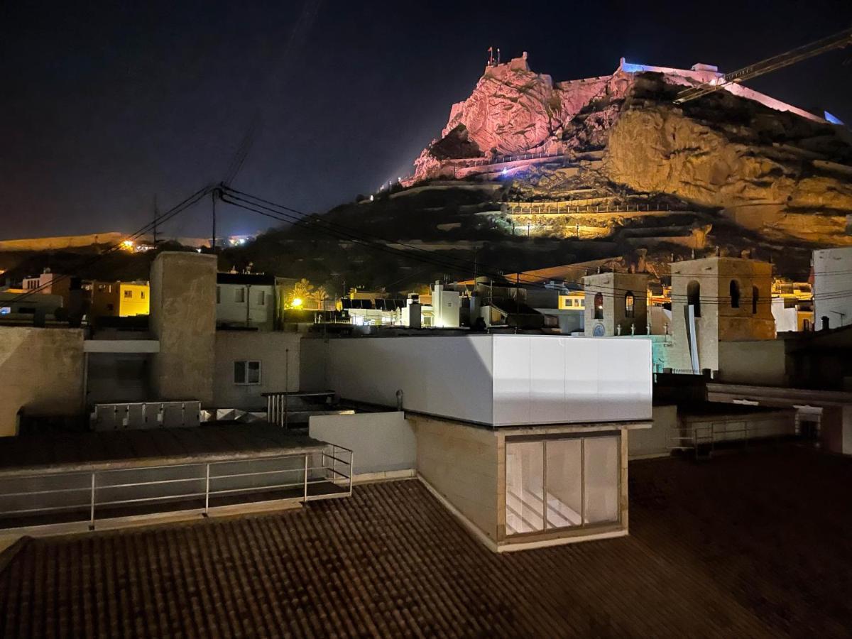 La Terraza. Vistas Al Castillo A 1 Min. De La Playa Alicante Extérieur photo