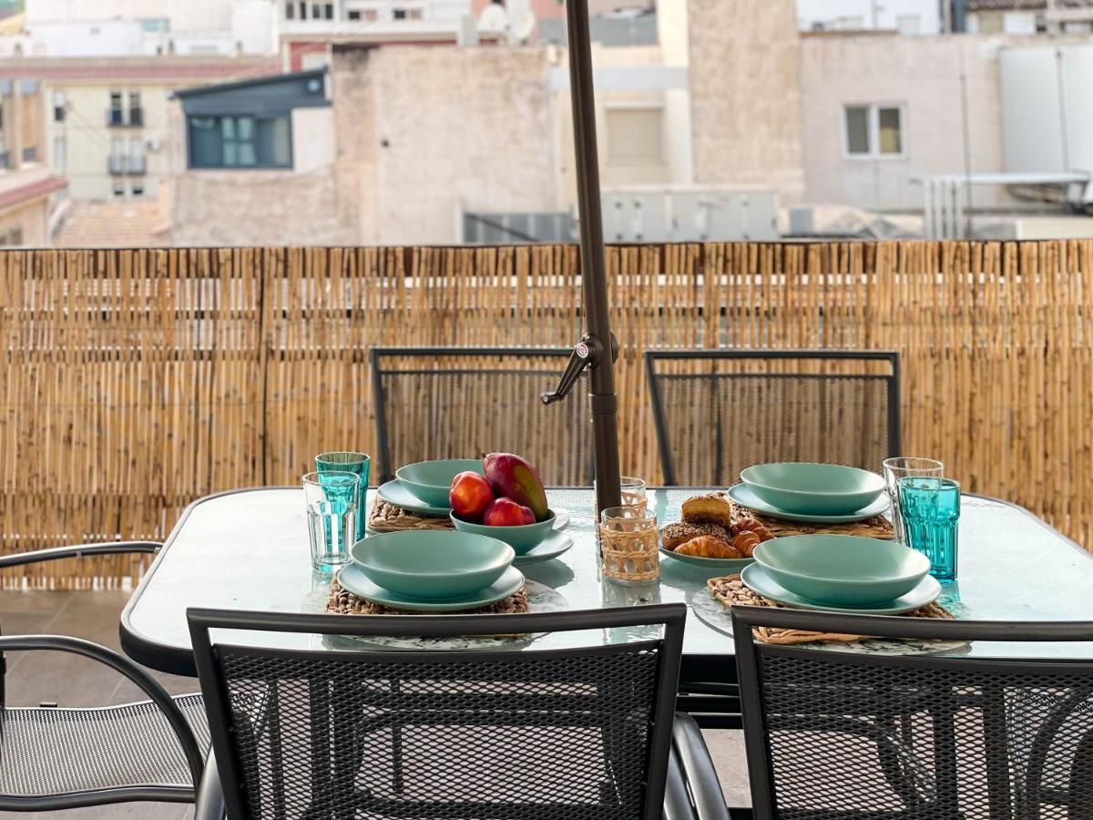 La Terraza. Vistas Al Castillo A 1 Min. De La Playa Alicante Extérieur photo