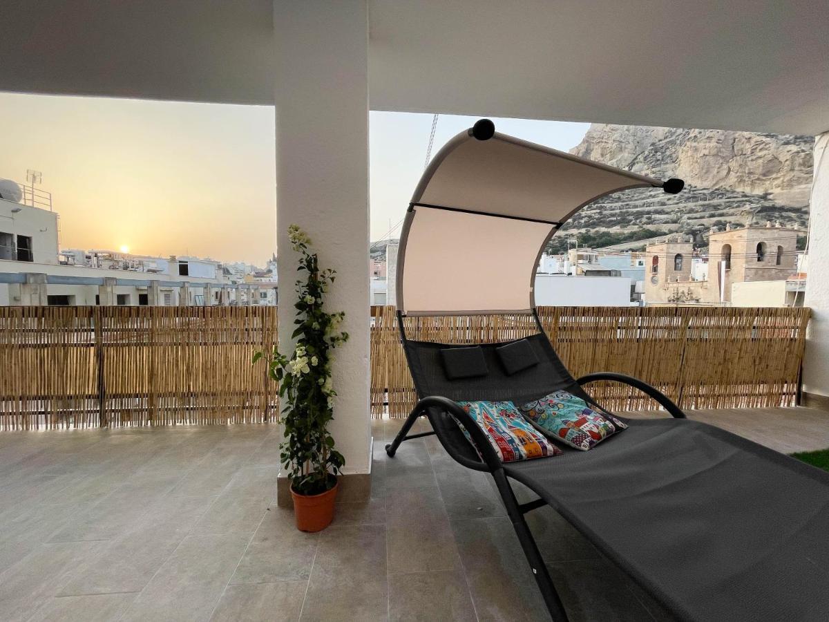 La Terraza. Vistas Al Castillo A 1 Min. De La Playa Alicante Extérieur photo